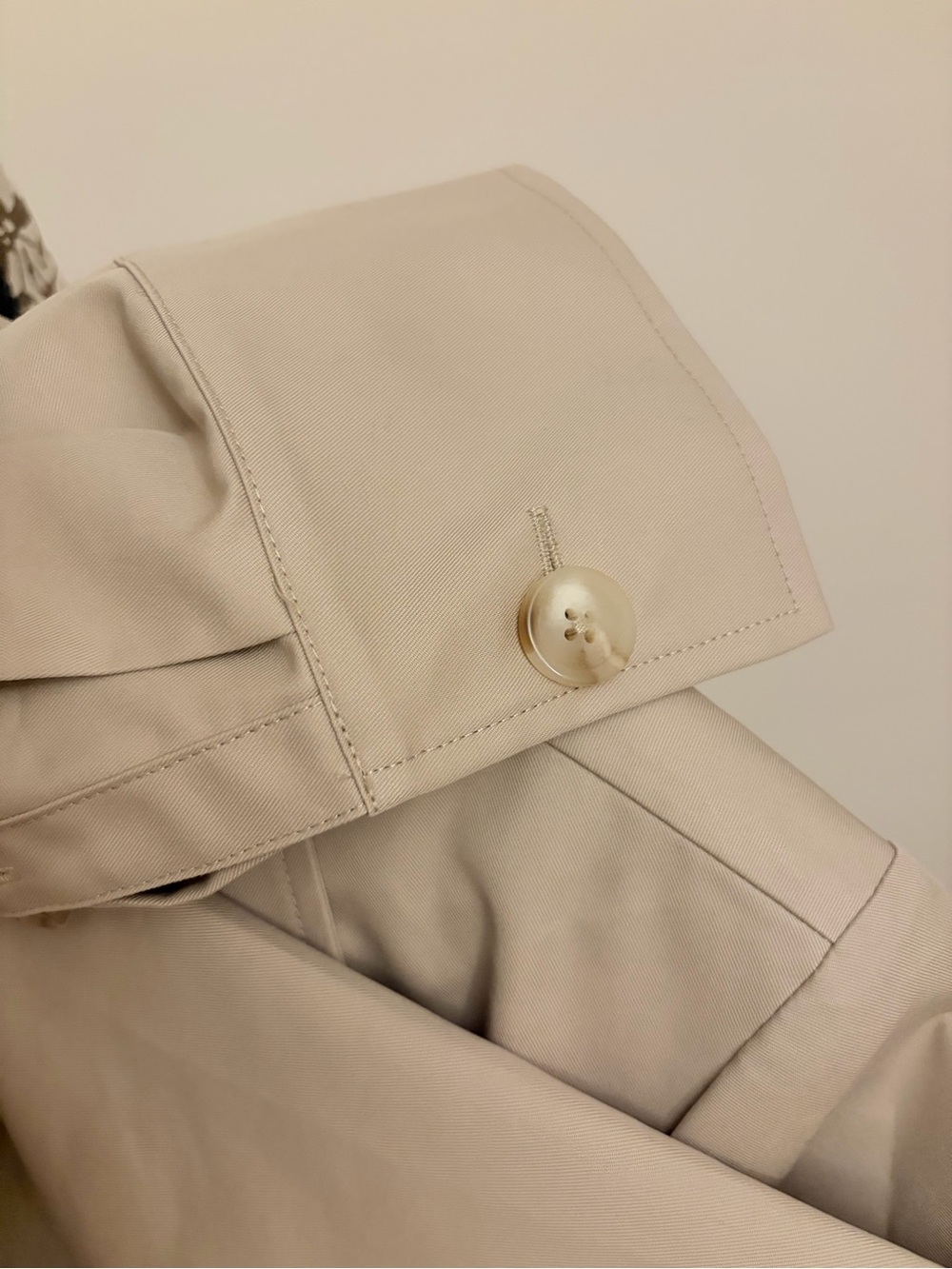 Helsa—Khaki Trench Coat Jumpsuit/Romper, Sz S, MINT - Picture 8 of 16